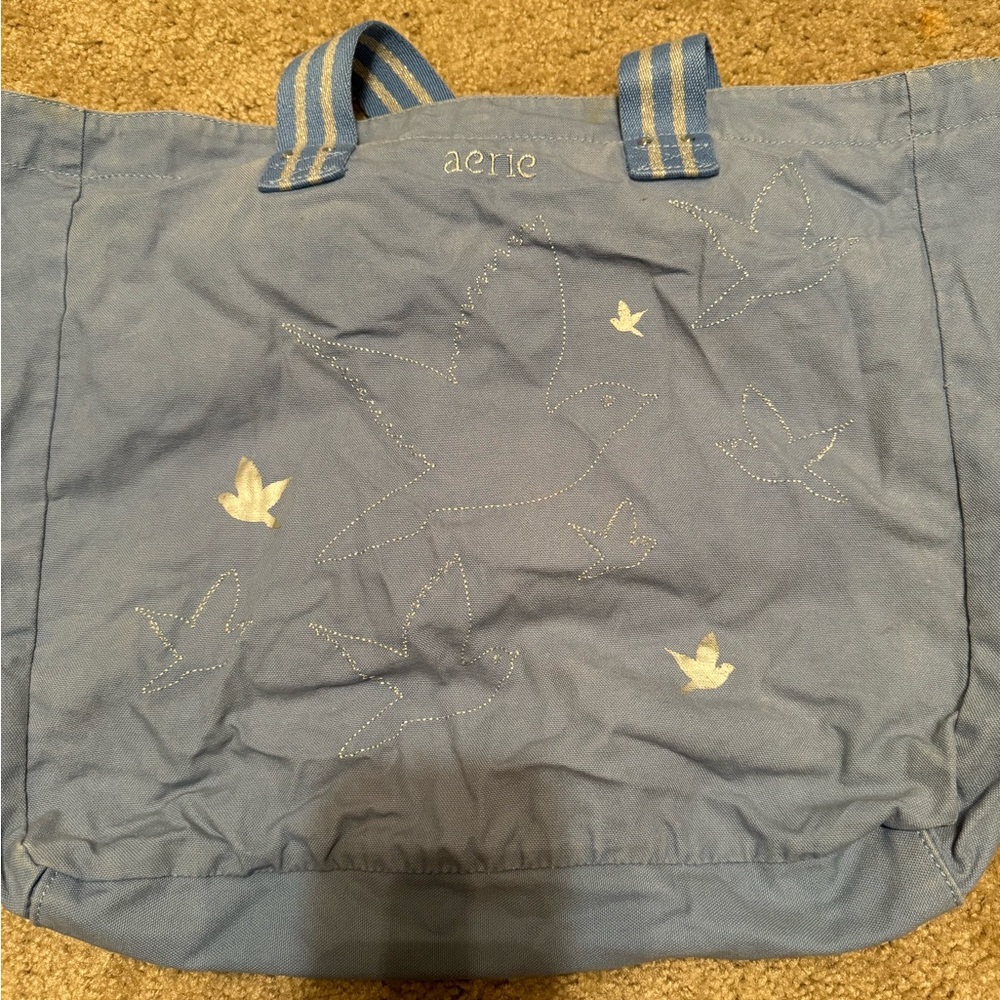 Vintage aerie tote bag